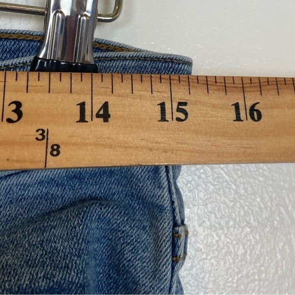 J. Crew Billie Demi Boot Crop Women's Jeans Size 29 Light Wash Stretch Blue - Picture 7 of 11